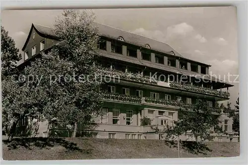 AK / Ansichtskarte Rodt Lossburg Sanatorium Hohenrodt Kat. Lossburg