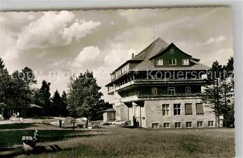 AK / Ansichtskarte Rodt Lossburg Sanatorium Hohenrodt Kat. Lossburg