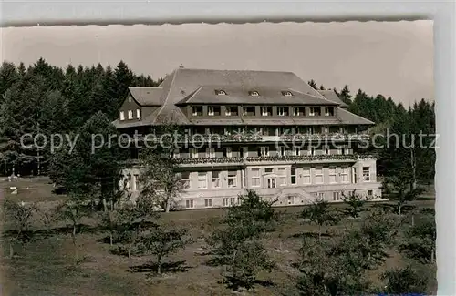 AK / Ansichtskarte Rodt Lossburg Sanatorium Hohenrodt Kat. Lossburg