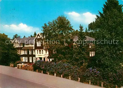 AK / Ansichtskarte Braunlage Sanatorium Doktor Schroeder Kat. Braunlage Harz