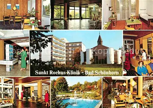 AK / Ansichtskarte Bad Schoenborn Sankt Rochus Klinik Kat. Bad Schoenborn