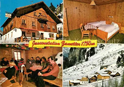 AK / Ansichtskarte Soelden oetztal Jausestation Zametter Kat. Soelden