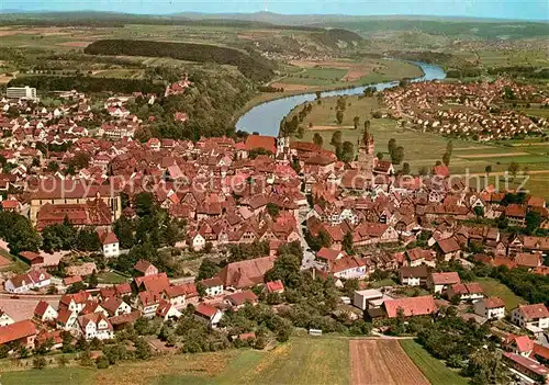 AK / Ansichtskarte Bad Wimpfen Neckar Fliegeraufnahme