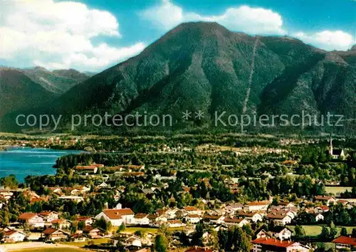 AK / Ansichtskarte Bad Wiessee Tegernsee mit Wallberg