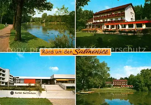 AK / Ansichtskarte Bad Duerrheim KurStift Salinensee Kat. Bad Duerrheim
