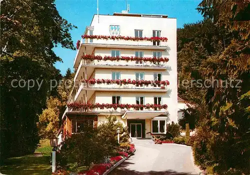 AK / Ansichtskarte Bad Brueckenau Klinik Dr von Weckbecker Kat. Bad Brueckenau