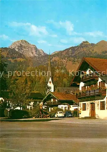 AK / Ansichtskarte Bayrischzell mit Wendelstein Kat. Bayrischzell