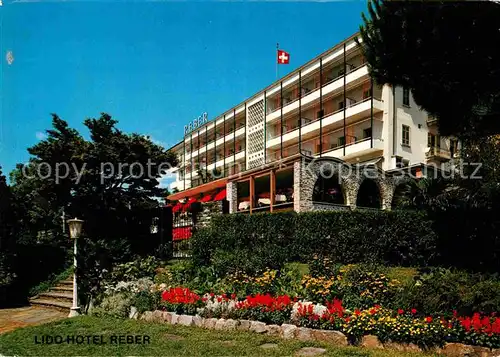 AK / Ansichtskarte Muralto TI Hotel Reber au Lac  Kat. Muralto Locarno