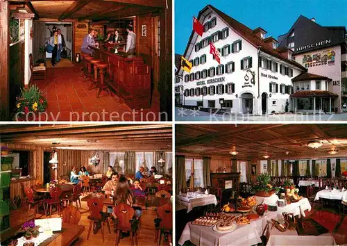 AK / Ansichtskarte Kuessnacht Hotel Restaurant Hirschen  Kat. Kuessnacht