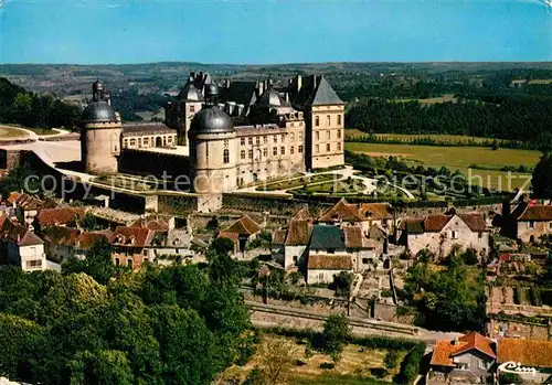 AK / Ansichtskarte Hautefort Chateau vue aerienne Collection Sites et Monuments Kat. Hautefort