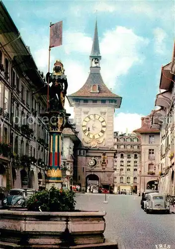 AK / Ansichtskarte Bern BE La Tour de l Horloge Glockenturm Kat. Bern