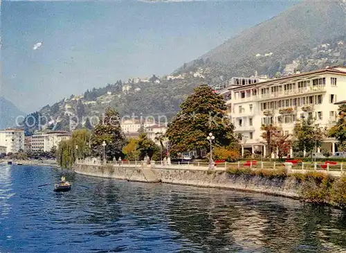 AK / Ansichtskarte Locarno Lago Maggiore Lungolago Uferpromenade