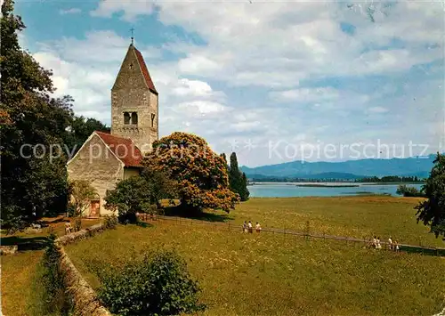 AK / Ansichtskarte Insel Ufnau Kirche Kat. Ufenau Zuerichsee