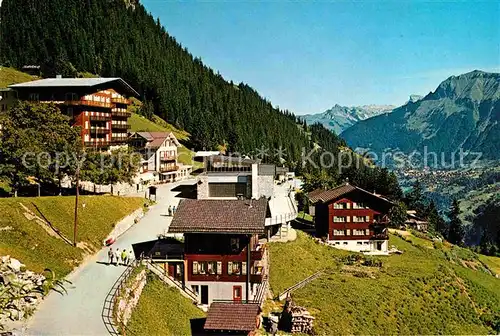 AK / Ansichtskarte Muerren BE Hotel Eiger Bergstation Muerrenbahn Kat. Muerren