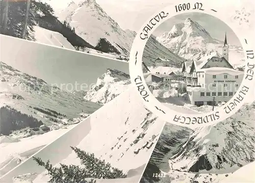 AK / Ansichtskarte Galtuer Tirol Silvretta Kat. Galtuer