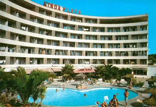 AK / Ansichtskarte Paguera Mallorca Islas Baleares Hotel Linda Playa Pool Kat. Calvia