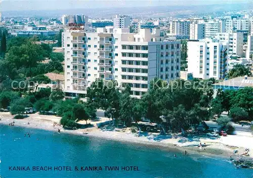 AK / Ansichtskarte Limassol Kanika Beach und Twin Hotel Kat. Limassol