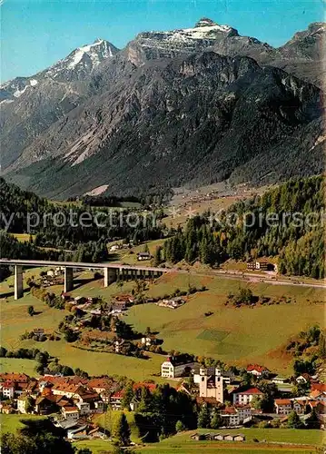 AK / Ansichtskarte Steinach Tirol gegen Trins mit Habicht und Kirchdachspitze Kat. Oesterreich