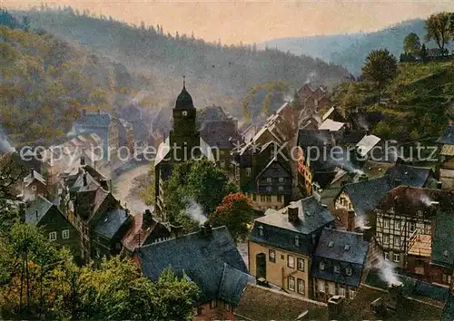 AK / Ansichtskarte Monschau im Morgengrauen Kat. Monschau