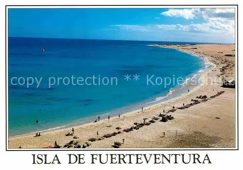 AK / Ansichtskarte Playa de Corralejo Strand Kueste Fliegeraufnahme