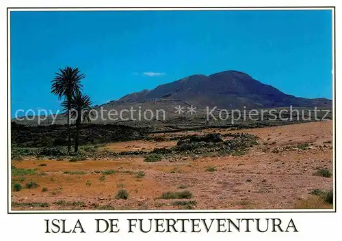 AK / Ansichtskarte La Oliva Paisaje volcanico Landschaftspanorama