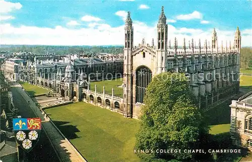 AK / Ansichtskarte Cambridge Cambridgeshire Kings College Chapel 