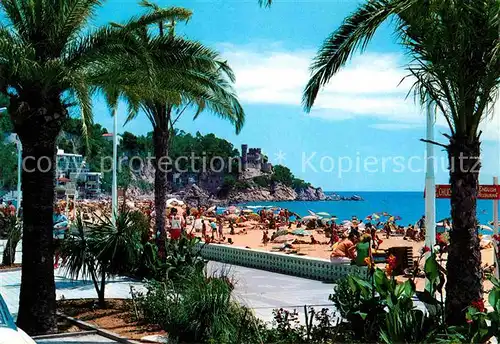 AK / Ansichtskarte Lloret de Mar Strand Kat. Costa Brava Spanien