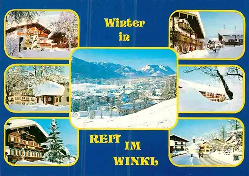 AK / Ansichtskarte Reit Winkl Orts und Teilansichten Panorama Kat. Reit im Winkl
