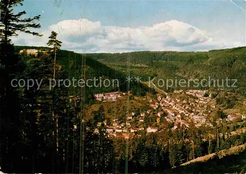 AK / Ansichtskarte Wildbad Schwarzwald Panorama Kat. Bad Wildbad