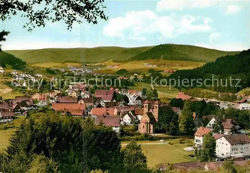 AK / Ansichtskarte Klosterreichenbach Panorama Kat. Baiersbronn