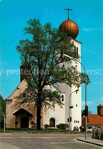 AK / Ansichtskarte Kressbronn Bodensee Kath Pfarrkirche St Maria und St Eligius Kapelle Kat. Kressbronn am Bodensee