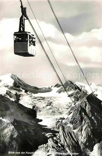 AK / Ansichtskarte Seilbahn Patscherkofel Stubaier Gletscher  Kat. Bahnen