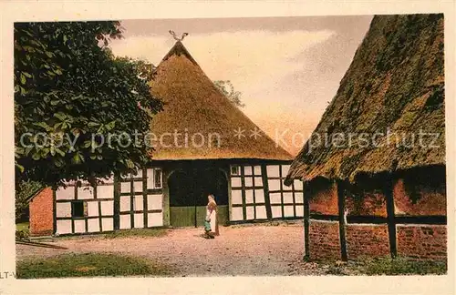 AK / Ansichtskarte Bauernhaus Mindener Land  Kat. Landwirtschaft