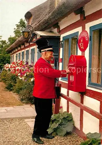 AK / Ansichtskarte Postbote Brieftraeger Daenemark Danks Postbud  Kat. Post