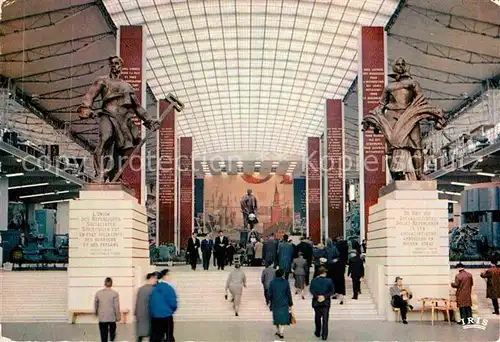 AK / Ansichtskarte Exposition Universelle Bruxelles 1958 Pavillon de l U.R.S.S. Grand Hall   Kat. Expositions