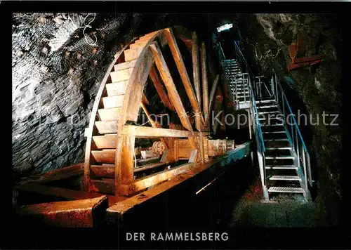AK / Ansichtskarte Bergwerk Erzbergwerk Rammelsberg Kunstrad Roeder Stollen  Kat. Rohstoffe Commodities