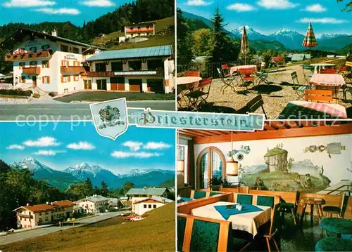 AK / Ansichtskarte Oberau Berchtesgaden Gasthof Pension Priesterstein  Kat. Berchtesgaden