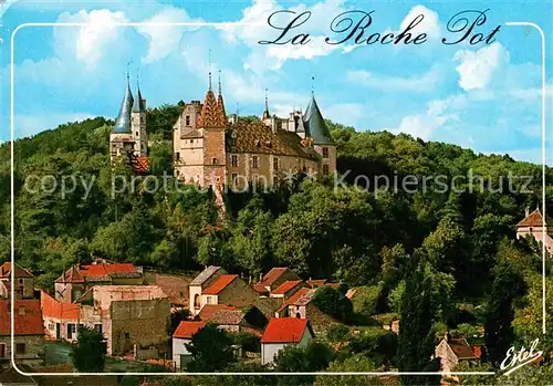 AK / Ansichtskarte Chagny Saone et Loire La Roche Pot Schloss Kat. Chagny