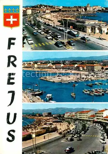 AK / Ansichtskarte Frejus Plage Boulevard Port  Kat. Frejus