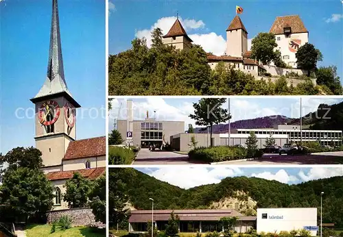 AK / Ansichtskarte Burgdorf Bern Kirche Schloss Schule Hallenbad Kat. Hasle Burgdorf