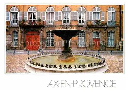AK / Ansichtskarte Aix en Provence Hotel fontaine Albertas  Kat. Aix en Provence