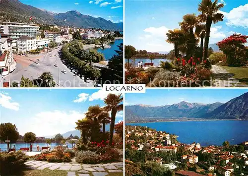 AK / Ansichtskarte Locarno Lago Maggiore Teilansichten
