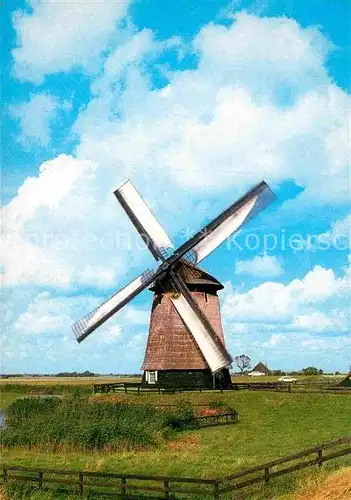 AK / Ansichtskarte Schermerhorn Boven molen E Windmuehle Kat. Niederlande