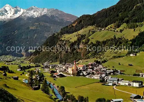 AK / Ansichtskarte Neustift Stubaital Tirol Fliegeraufnahme mit Milders und Brennerspitze Kat. Neustift im Stubaital