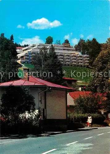 AK / Ansichtskarte Warmensteinach Panorama Hotel Kat. Warmensteinach Fichtelgebirge