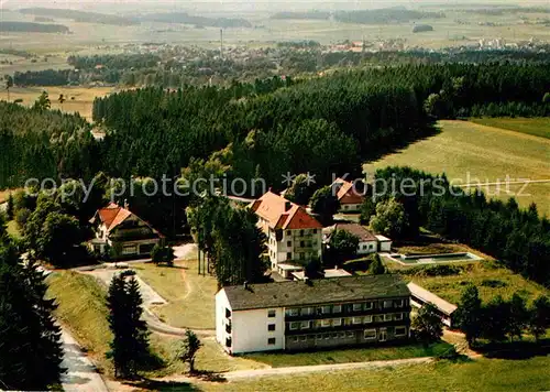 AK / Ansichtskarte Bad Duerrheim Fliegeraufnahme Sanatorium Hirschhalde der LVA Baden Kat. Bad Duerrheim