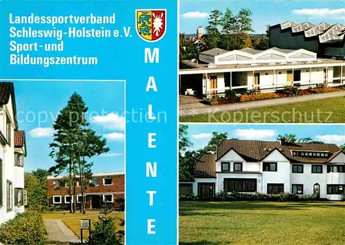 AK / Ansichtskarte Malente Gremsmuehlen Sport  und Bildungsstaette  Kat. Malente