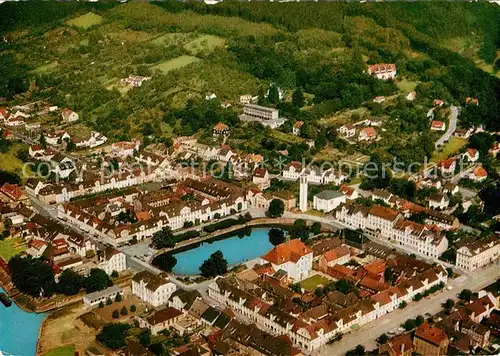 AK / Ansichtskarte Bad Karlshafen Fliegeraufnahme Kat. Bad Karlshafen