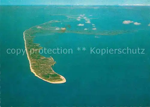 AK / Ansichtskarte Sylt Fliegeraufnahme von Sueden mit Insel Roem Kat. Sylt Ost