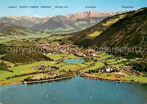 AK / Ansichtskarte Immenstadt Allgaeu Fliegeraufnahme Gaishorn Rauhorn Kugelhorn Kastenkopf Imberger Horn Kat. Immenstadt i.Allgaeu